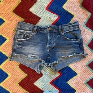 Free People cutoff shorts